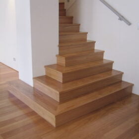 Solid Blackbutt Stairs
